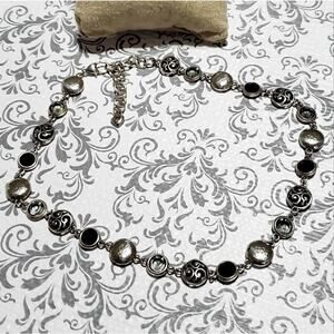 BRIGHTON‎ jeweled circle halo necklace